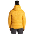 Vintage Yellow - Back - Craghoppers Mens Compresslite VIII Hooded Padded Jacket