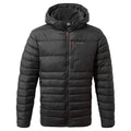 Black - Front - Craghoppers Mens Compresslite VIII Hooded Padded Jacket