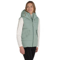 Pale Pistachio - Side - Craghoppers Womens-Ladies Andes Waterproof Hooded Gilet