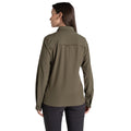 Wild Olive - Back - Craghoppers Womens-Ladies NosiLife Pro III Nosilife Long-Sleeved Shirt