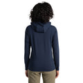 Blue Navy - Back - Craghoppers Womens-Ladies Afia Nosilife Hooded Jacket