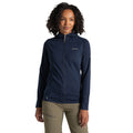 Blue Navy - Side - Craghoppers Womens-Ladies Afia Nosilife Hooded Jacket