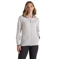 Light Grey Marl - Side - Craghoppers Womens-Ladies Afia Nosilife Hooded Jacket