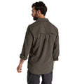 Woodland Green - Back - Craghoppers Mens Adventure III Nosilife Long-Sleeved Shirt