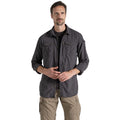 Black Pepper - Front - Craghoppers Mens Adventure III Nosilife Long-Sleeved Shirt