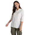 Sea Salt - Front - Craghoppers Womens-Ladies Freeda Nosilife Long-Sleeved Shirt