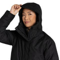 Black - Side - Craghoppers Womens-Ladies Rosalind Waterproof Jacket