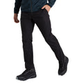 Black - Front - Craghoppers Mens Brisk Hiking Trousers