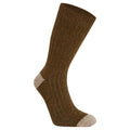 Dark Moss-Beige - Front - Craghoppers Unisex Adult Torver Walking Socks