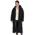 Black - Back - Craghoppers Womens-Ladies Sarmiento Hooded Insulated Jacket