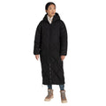 Black - Side - Craghoppers Womens-Ladies Sarmiento Hooded Insulated Jacket