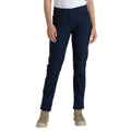 Blue Navy - Side - Craghoppers Womens-Ladies Milla Nosilife Hiking Trousers