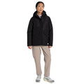 Black - Lifestyle - Craghoppers Womens-Ladies Sally CO2 Renu Technology Waterproof Jacket