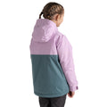 Orchid-Atlantic - Back - Craghoppers Childrens-Kids Risco Waterproof Jacket