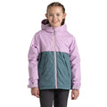 Orchid-Atlantic - Side - Craghoppers Childrens-Kids Risco Waterproof Jacket