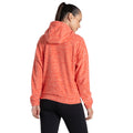 Deep Coral - Back - Craghoppers Womens-Ladies Esk Half Zip Fleece Top