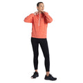 Deep Coral - Side - Craghoppers Womens-Ladies Esk Half Zip Fleece Top