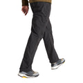 Black - Back - Craghoppers Mens Stefan II Waterproof Trousers