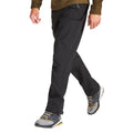 Black - Side - Craghoppers Mens Stefan II Waterproof Trousers