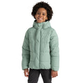 Pale Pistachio - Side - Craghoppers Childrens-Kids Brandon Hooded Padded Jacket