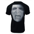 Black - Back - Harry Potter Unisex Adult Voldemort T-Shirt