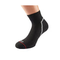 Black - Back - 1000 Mile Mens Liner Socks