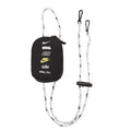 Black-White - Back - Nike Hbr Logo Lanyard Pouch