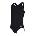 Black - Front - Zoggs Girls Cottesloe Sportsback 2024 One Piece Swimsuit