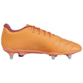 Orange-Yellow - Back - Canterbury Mens Phoenix Genesis Team 2025 Leather Soft Ground Rugby Boots