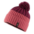 Salsa-Blackcurrant - Front - Ronhill Contrast Bobble Beanie