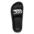 Black-White - Front - Canterbury Unisex Adult Wide Sliders