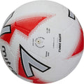 White-Red-Black - Side - Mitre Super Dimple Football