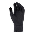 Black-Silver Marl - Back - Nike Mens Fleece Running Gloves