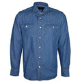 Black - Lifestyle - Duke Mens D555 Western Denim Shirt