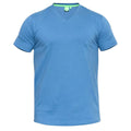 Teal - Front - Duke Mens Signature 1 D555 Cotton Kingsize T-Shirt