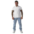 Bleach - Side - Duke Mens D555 Rockford Denim Comfort Jeans