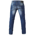 Dark Blue Stonewash - Side - Duke Mens D555 Ambrose Stretch Kingsize Jeans