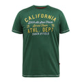 Green - Front - Duke Mens D555 Parnwell California Athletics Kingsize T-Shirt