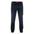 Dark Wash - Front - Duke Mens D555 Hockliffe Denim Stretch Jeans