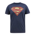 Navy Marl - Front - Duke Mens D555 Scampton Superman Kingsize T-Shirt