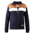 Navy - Front - Duke Mens D555 Willowbrook Cut & Sew Full Zip Kingsize Sweatshirt