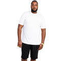 Black-Charcoal - Side - Duke Mens D555 Ryan Elasticated Waist Kingsize Jersey Shorts (Pack of 2)