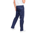 Navy - Lifestyle - Duke Mens D555 Basilio Elasticated Waist Trousers