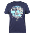 Navy - Front - Duke Mens D555 Winterton Volkswagen Plus And Tall T-Shirt