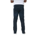 Blue Black - Lifestyle - Duke Mens D555 Daniel Tapered Leg Kingsize Jeans