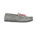 Grey - Back - Mokkers Womens-Ladies Lily Slip On Slippers