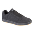 Black - Front - Dek Mens Quark Nubuck Skate Shoe