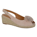 Nude - Front - Cipriata Womens-Ladies Lizz Sandals