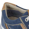 Navy - Side - Roamers Mens Nubuck Superlight Casual Shoes