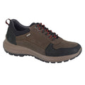 Brown - Front - Aztrek Mens Thames Nubuck Trainers